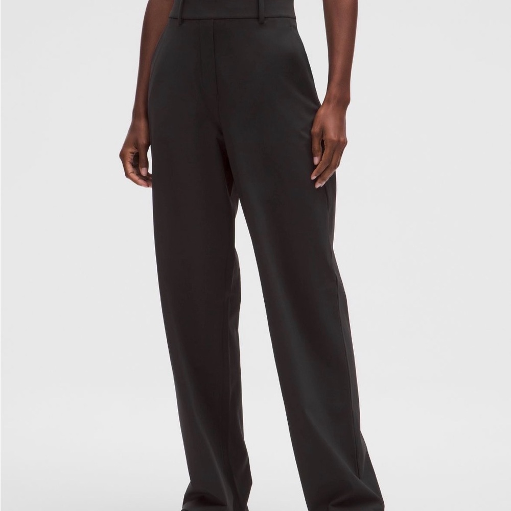Lululemon Daydrift Straight Women's Black Trousers - M/29.5” inseam - Like New